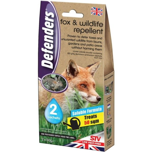 Defenders Fox & Wildlife Repellent 2x50g Sachets