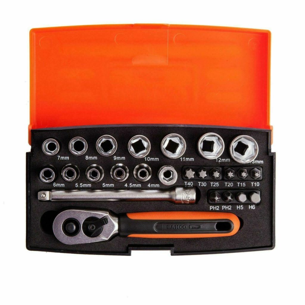 Bahco 1/4" Socket Set Bargain Store UK